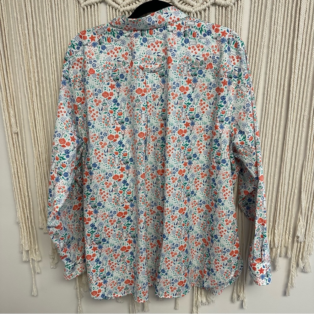 Duluth Trading Co garden button down shirt - Picture 6 of 8